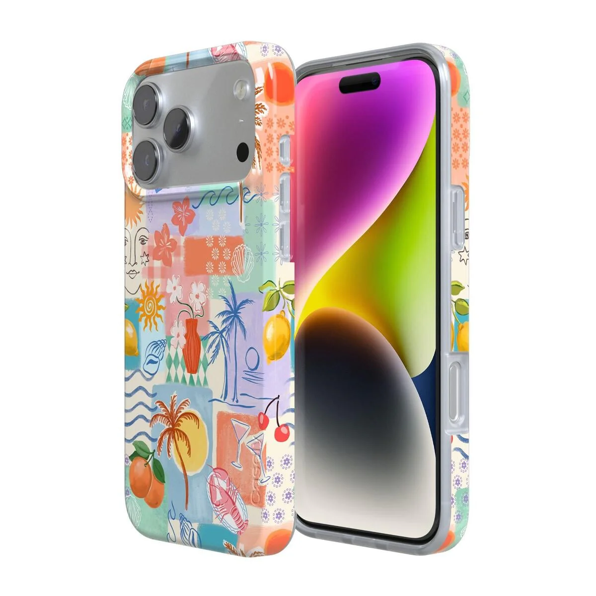 Tropical Heat | Beachy Collage Case - Image 17