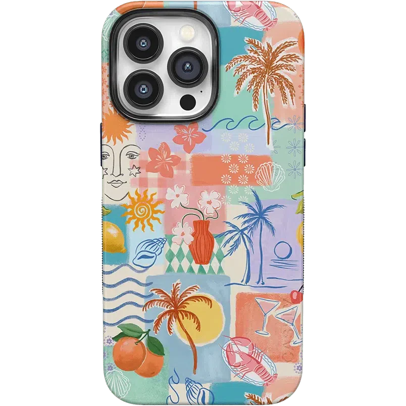Tropical Heat | Beachy Collage Case - Image 81
