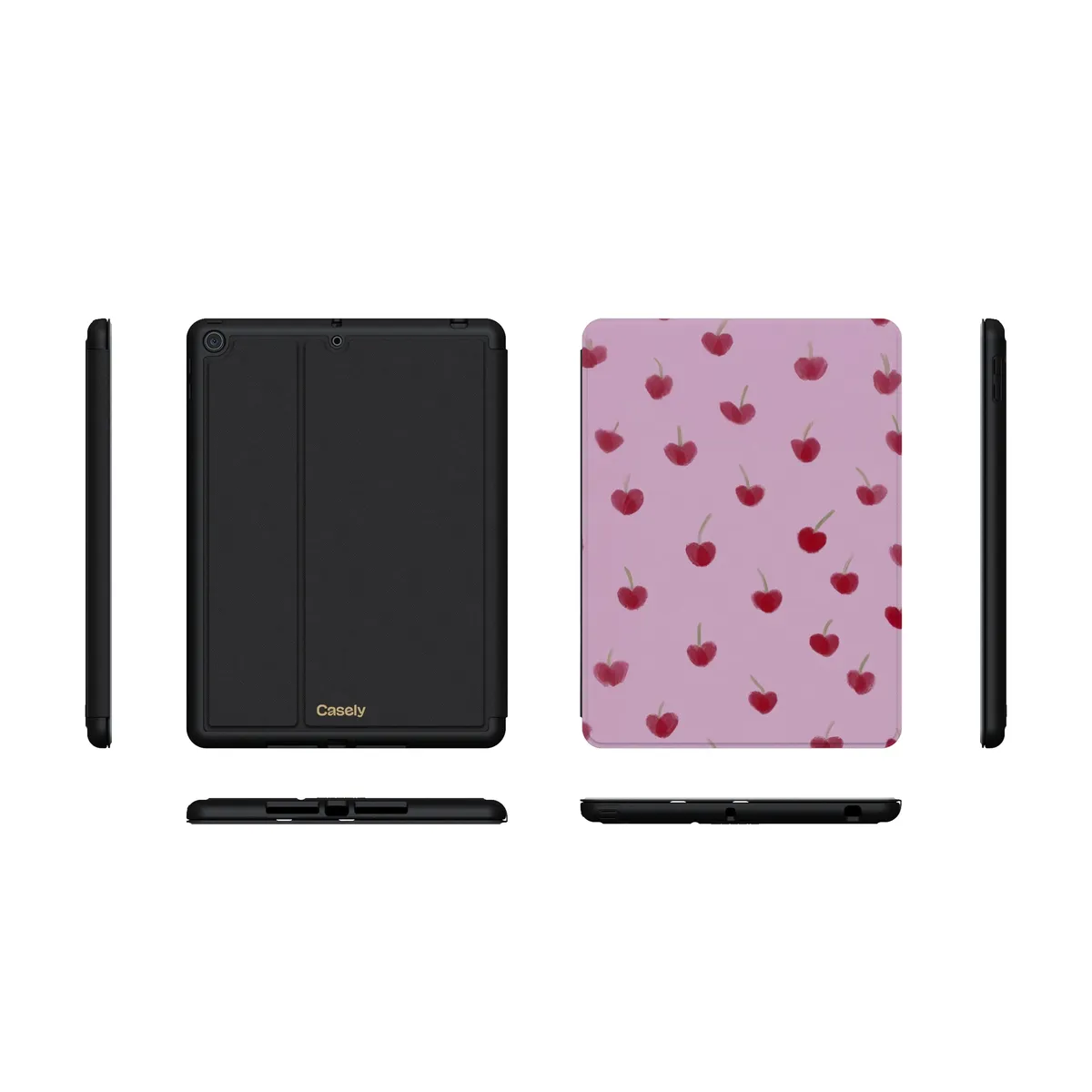 Very Cherry | Painted Cherries iPad Case - Image 29
