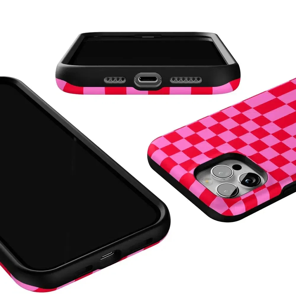 Vibe Check | Pink Checkerboard Case - Image 105