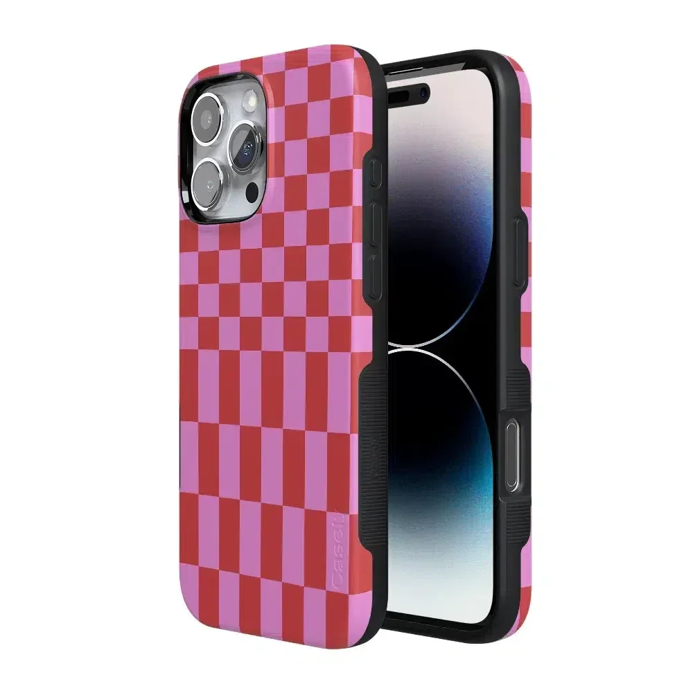 Vibe Check | Pink Checkerboard Case - Image 12