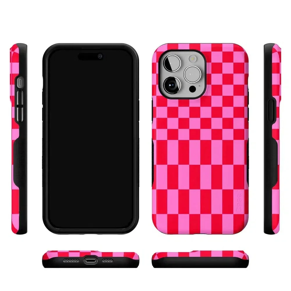 Vibe Check | Pink Checkerboard Case - Image 146