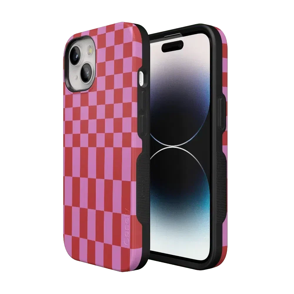 Vibe Check | Pink Checkerboard Case - Image 21