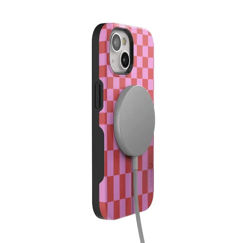 Vibe Check | Pink Checkerboard Case - Image 24