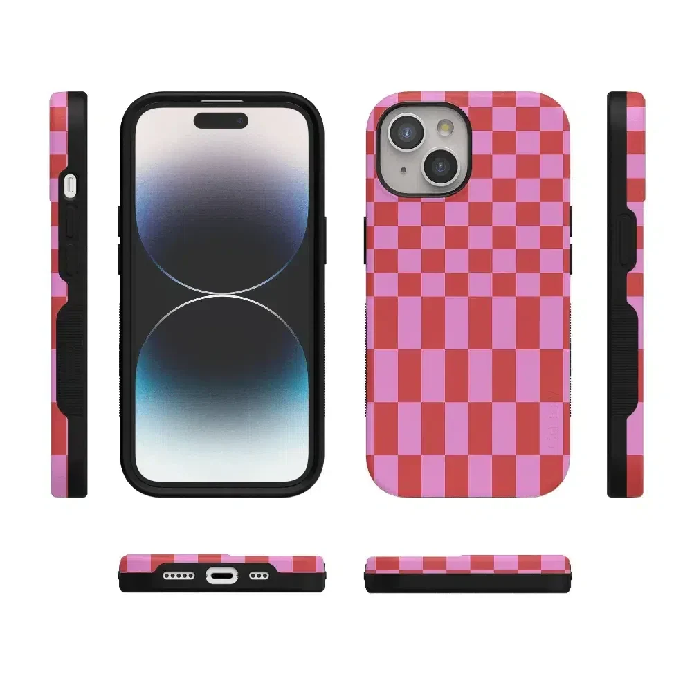 Vibe Check | Pink Checkerboard Case - Image 27
