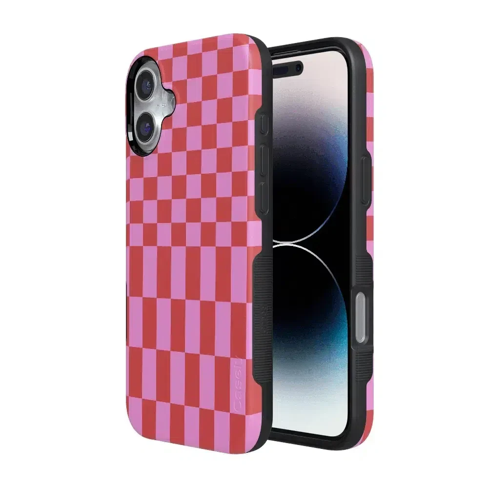Vibe Check | Pink Checkerboard Case - Image 37