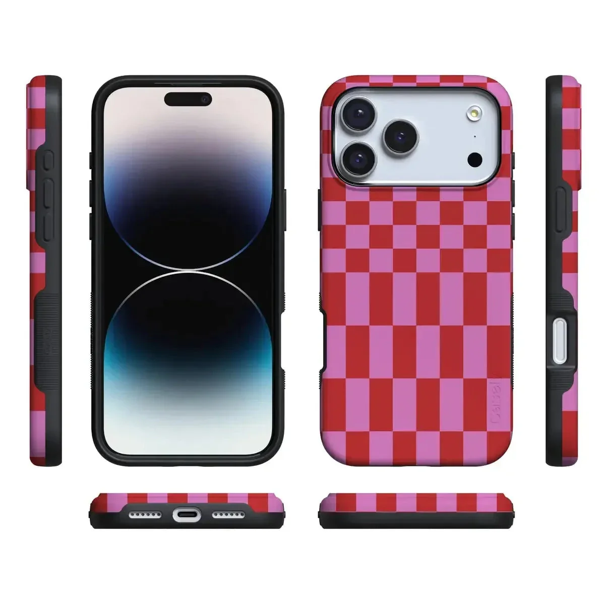 Vibe Check | Pink Checkerboard Case - Image 4