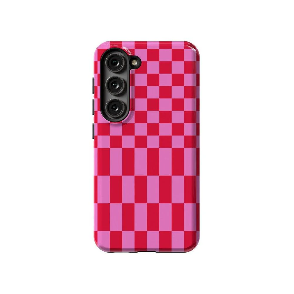 Vibe Check | Pink Checkerboard Case - Image 58