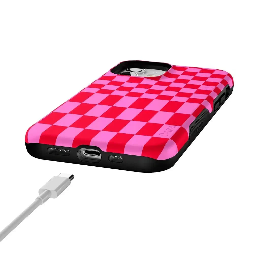 Vibe Check | Pink Checkerboard Case - Image 94