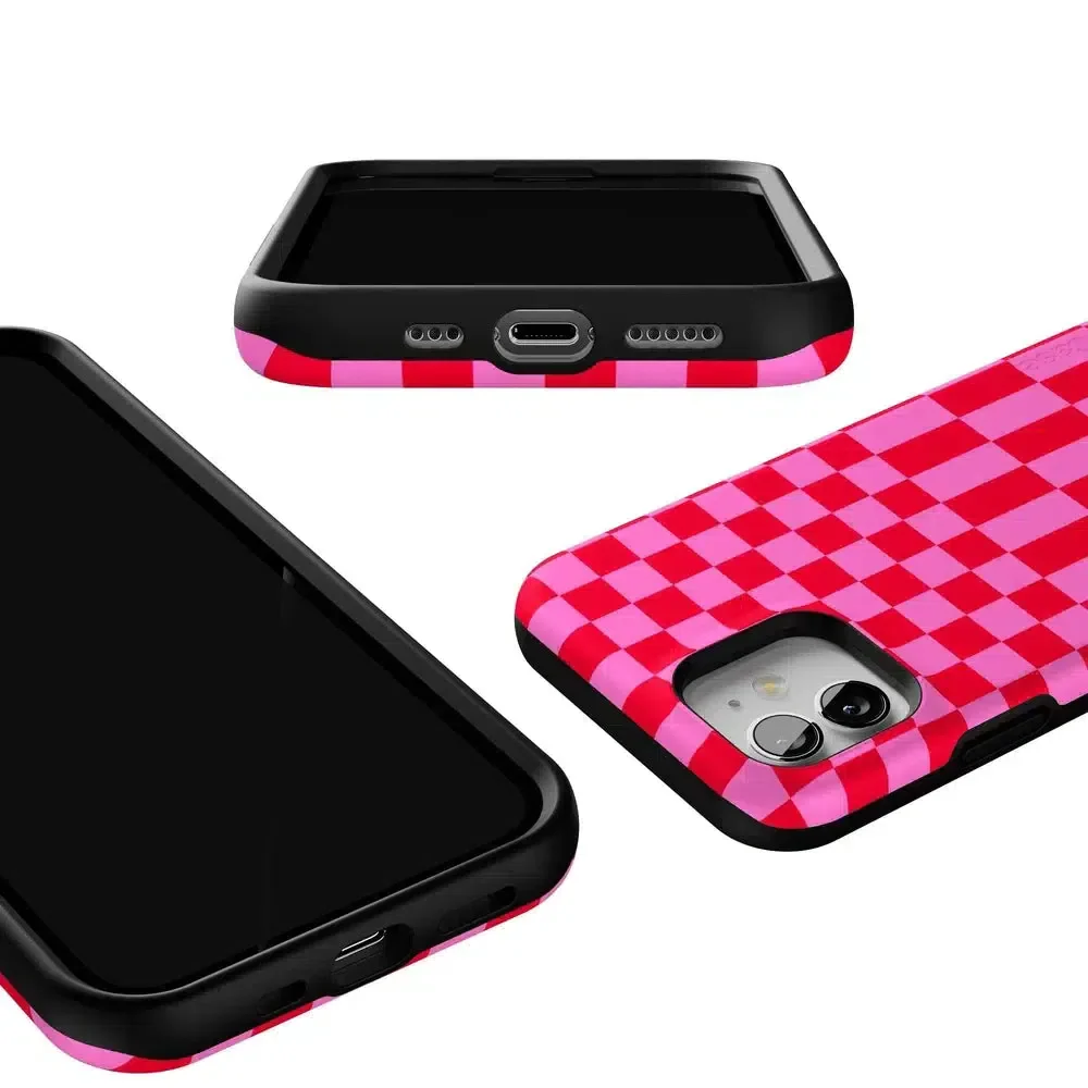 Vibe Check | Pink Checkerboard Case - Image 95