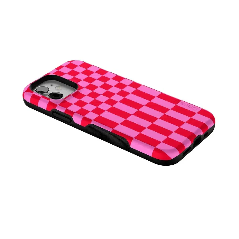 Vibe Check | Pink Checkerboard Case - Image 98