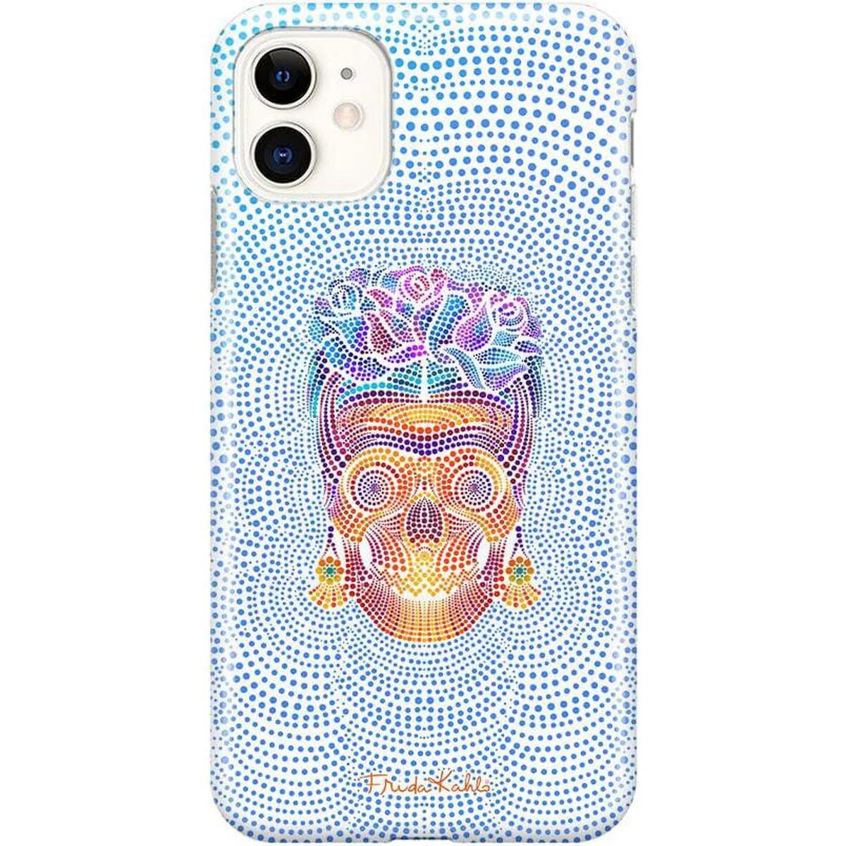 Vida y Muerte | Frida Kahlo Dotted Skull Case - Image 21