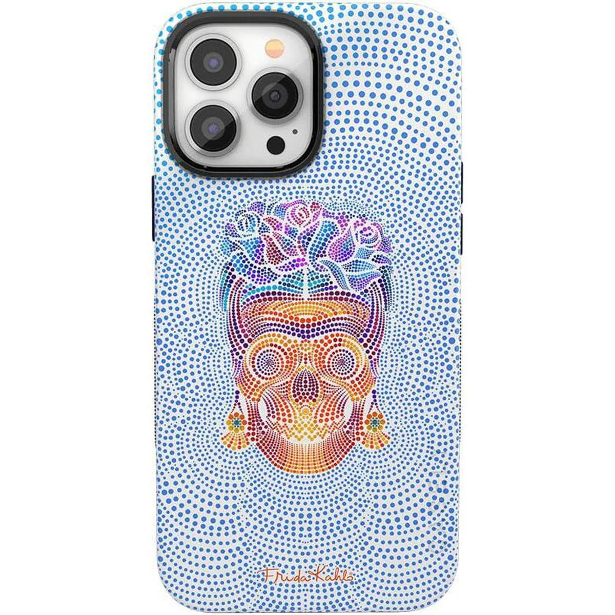 Vida y Muerte | Frida Kahlo Dotted Skull Case - Image 44