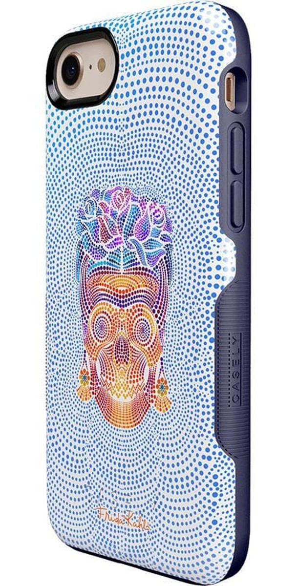 Vida y Muerte | Frida Kahlo Dotted Skull Case - Image 51