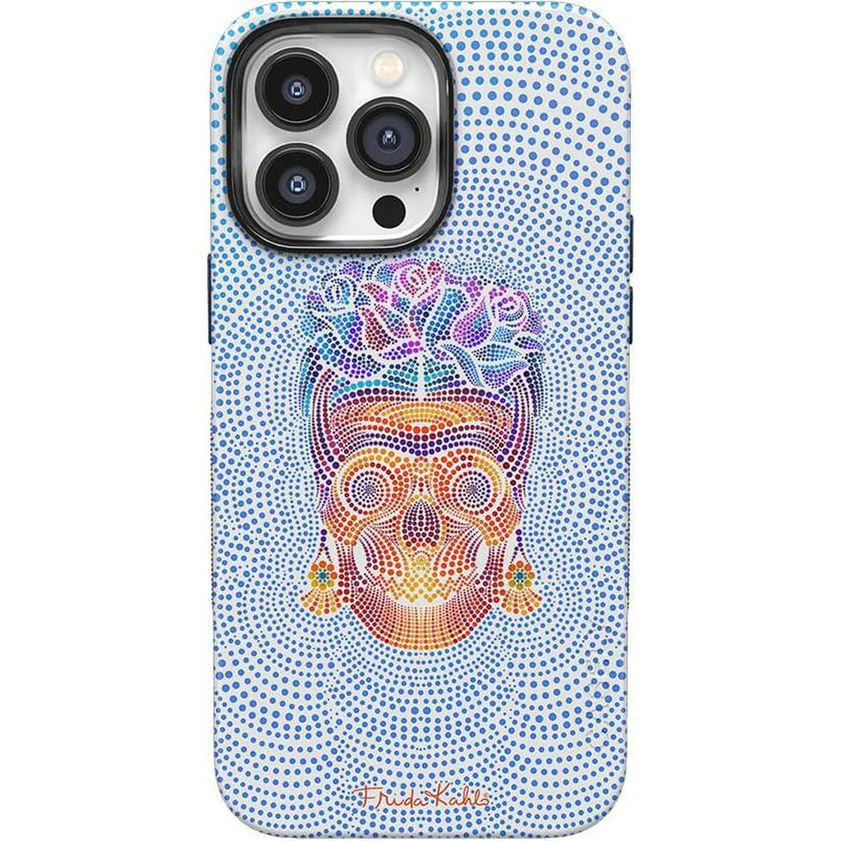 Vida y Muerte | Frida Kahlo Dotted Skull Case - Image 71