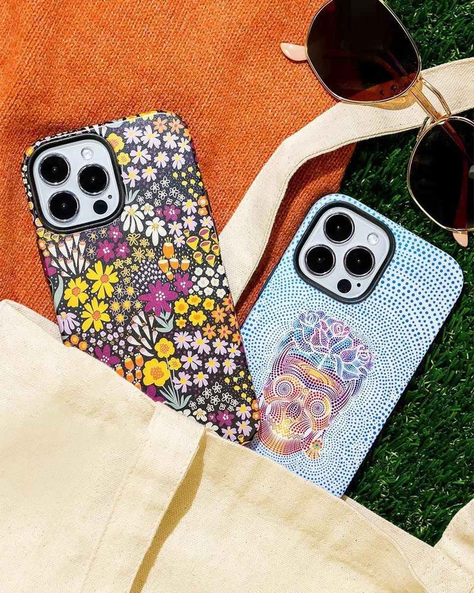 Vida y Muerte | Frida Kahlo Dotted Skull Case - Image 83