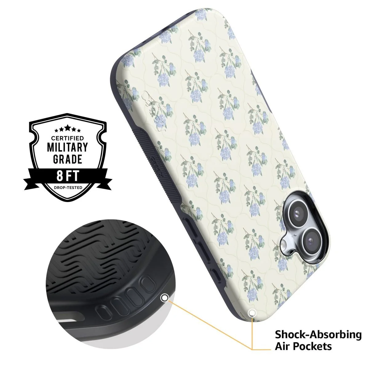 Vintage Garden | Blue Hydrangea Case - Image 142
