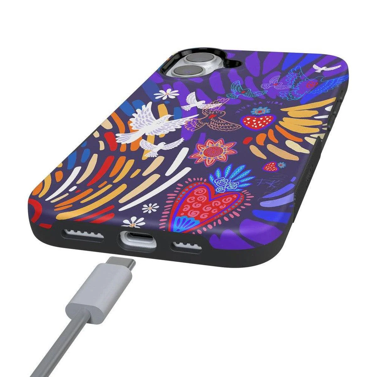 Viva La Vida | Frida Kahlo Collage Case - Image 136
