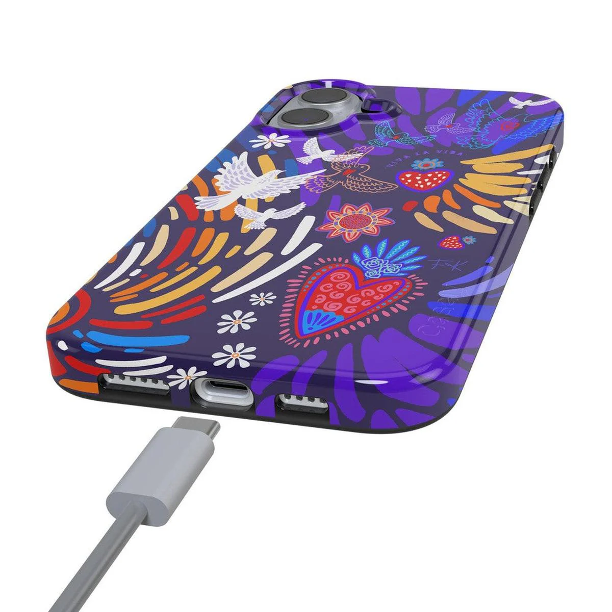 Viva La Vida | Frida Kahlo Collage Case - Image 145