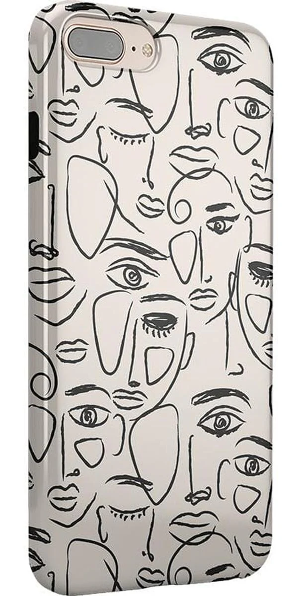 We're All Human | Minimal Face Art Case - Image 22