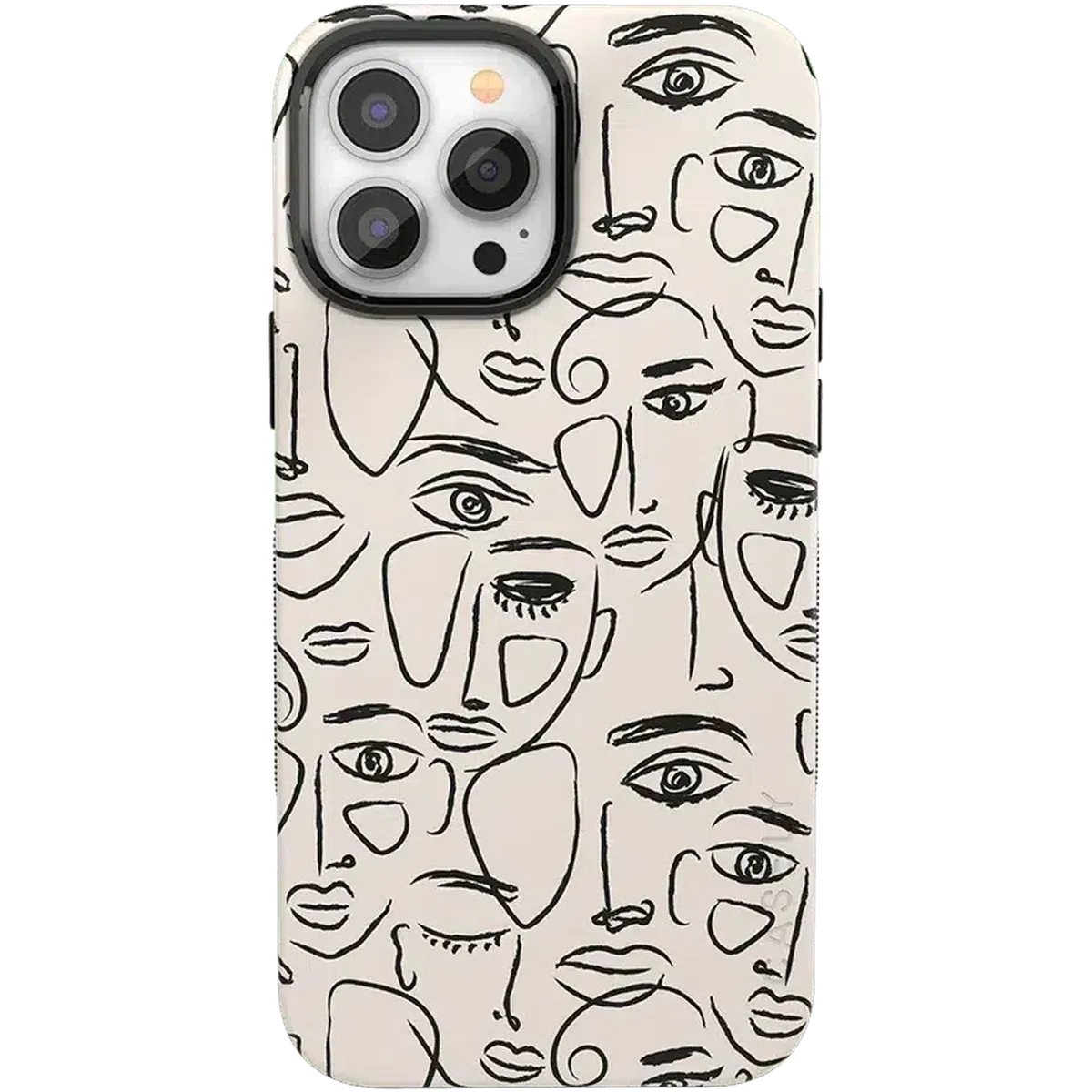 We're All Human | Minimal Face Art Case - Image 30