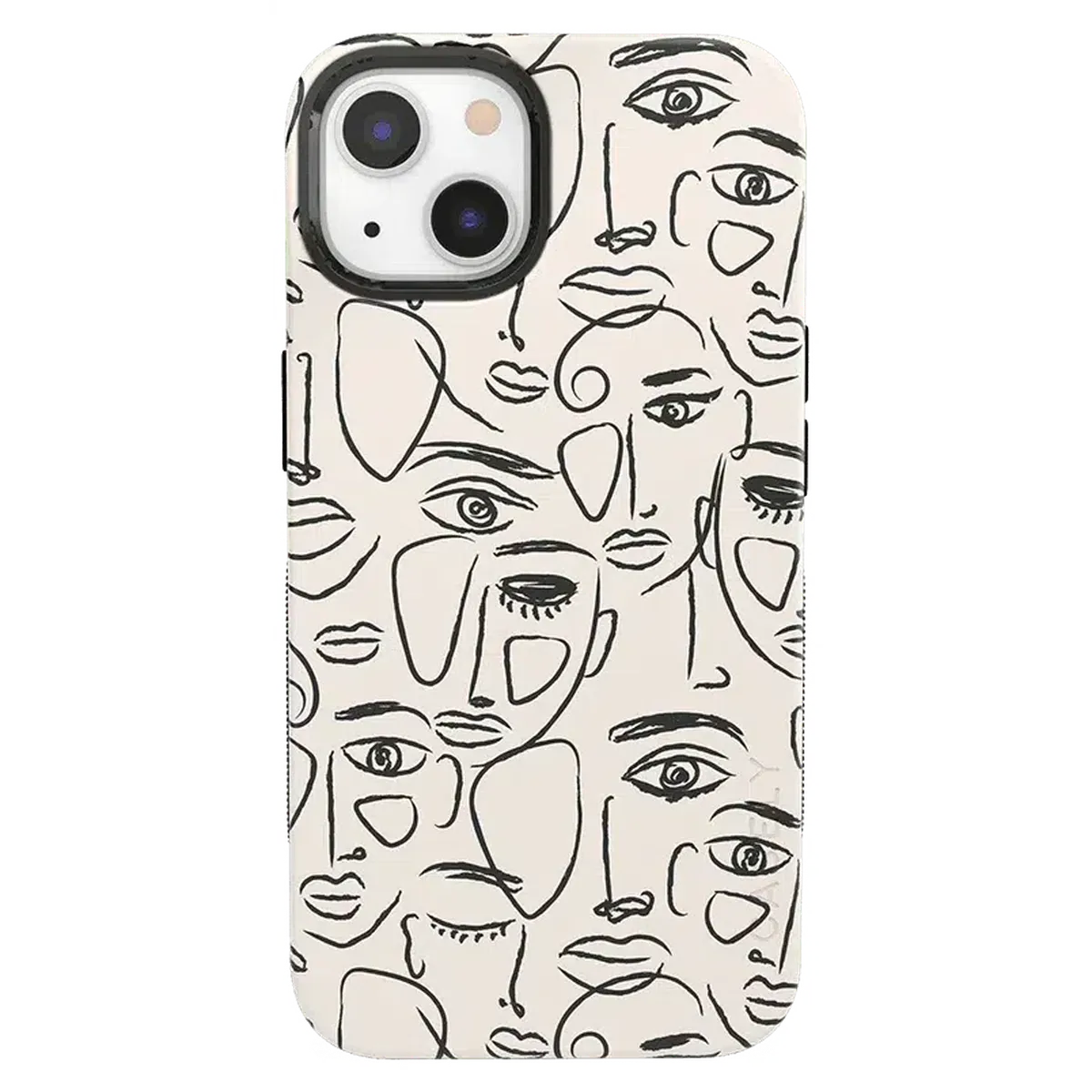 We're All Human | Minimal Face Art Case - Image 33