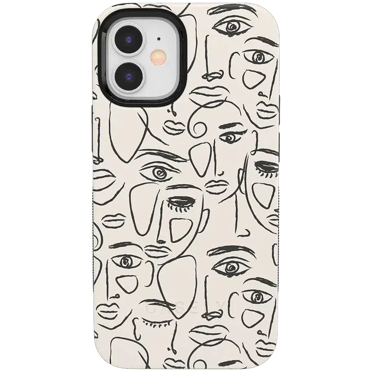 We're All Human | Minimal Face Art Case - Image 39