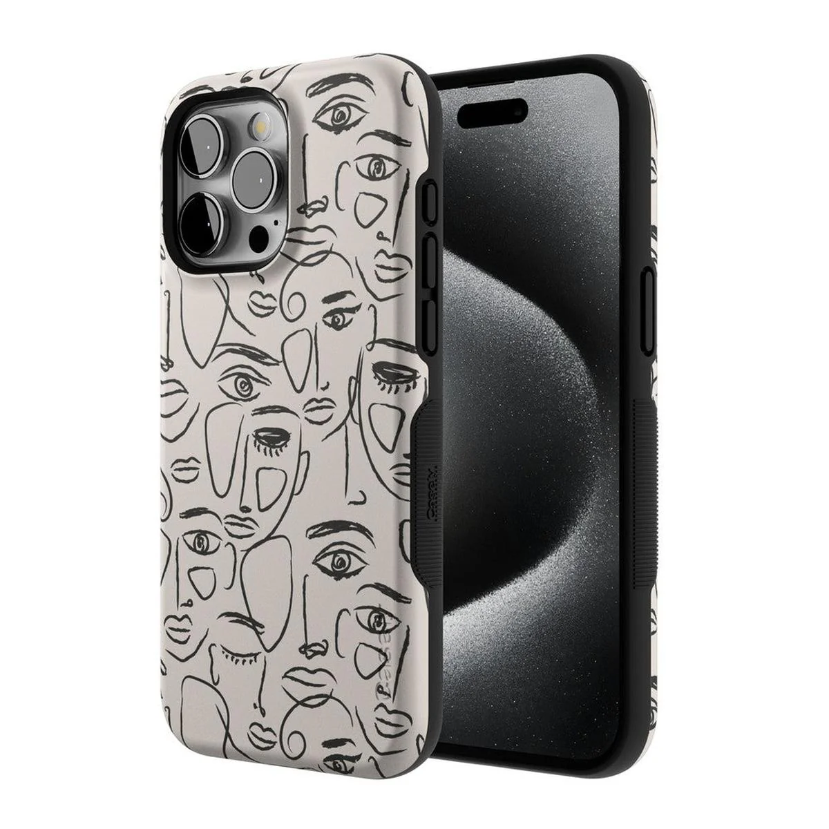 We're All Human | Minimal Face Art Case - Image 79