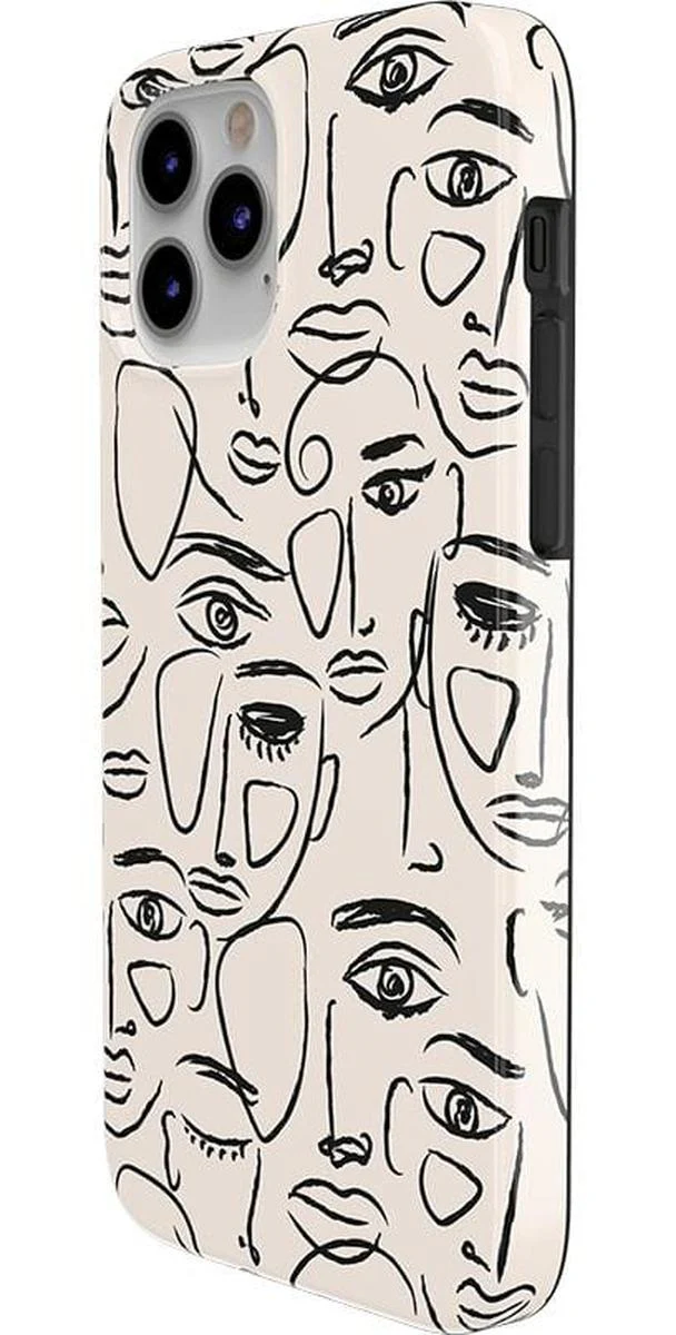We're All Human | Minimal Face Art Case - Image 8