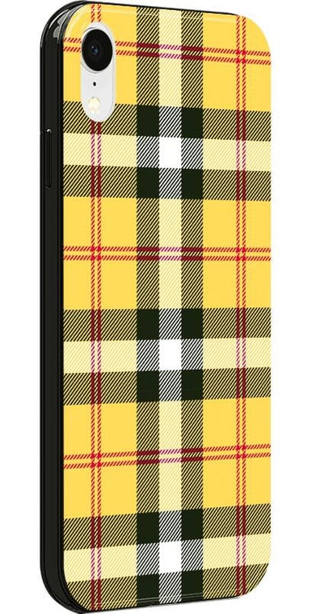 As if! | Yellow Plaid iPhone Case - Image 11