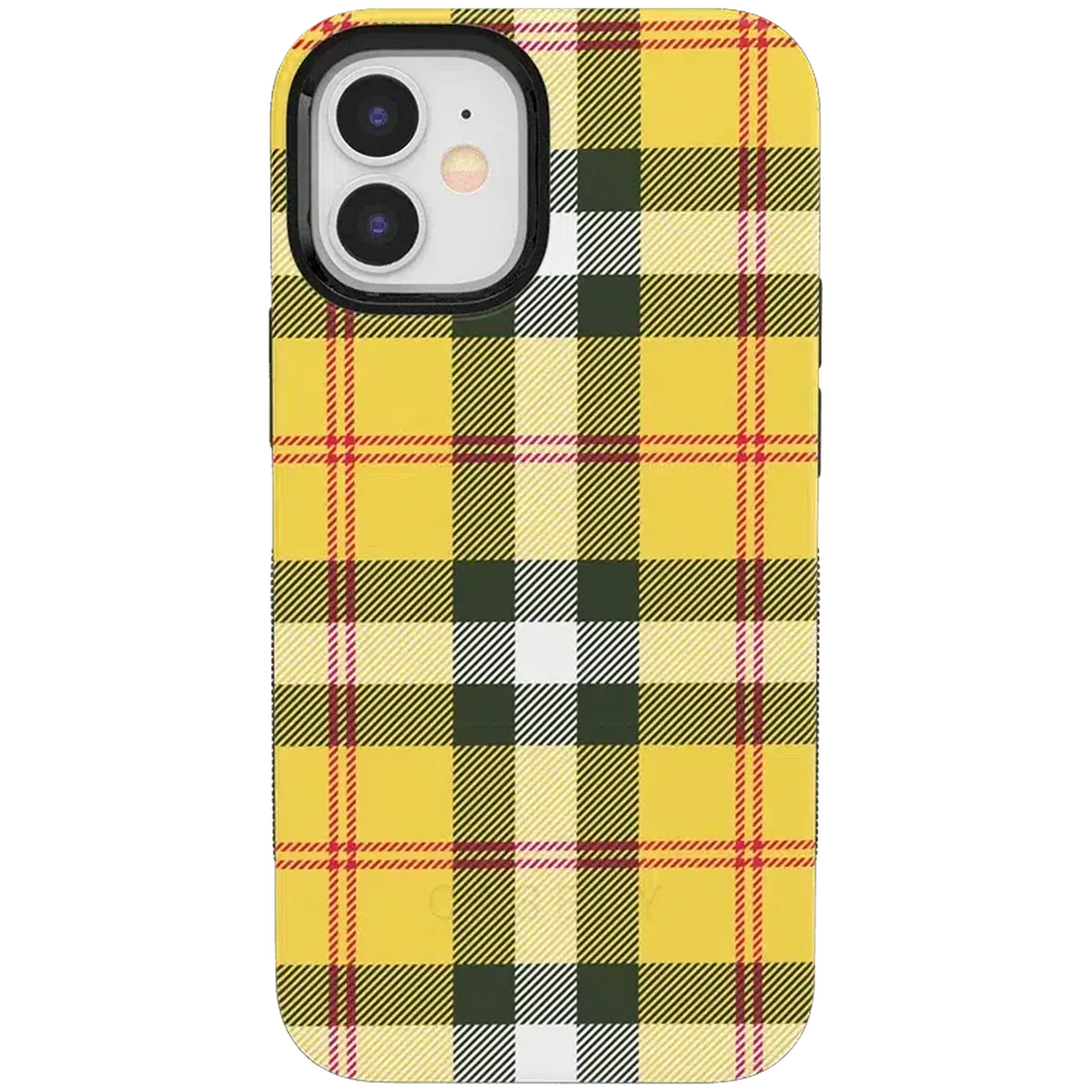 As if! | Yellow Plaid iPhone Case - Image 16