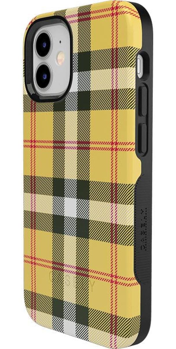 As if! | Yellow Plaid iPhone Case - Image 17