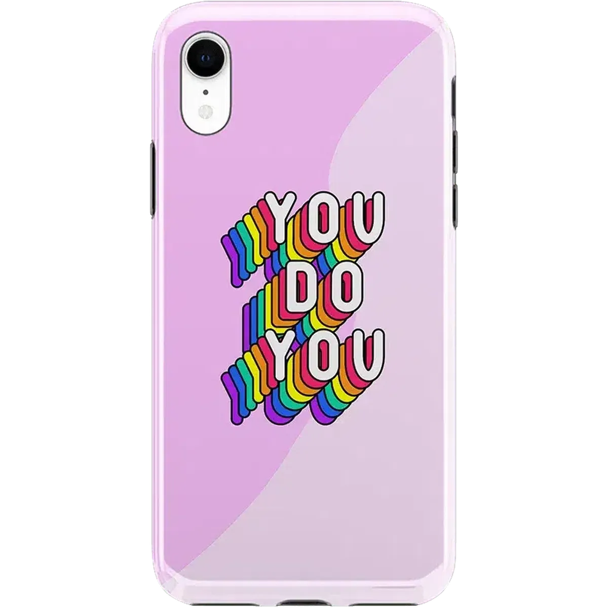 YOU DO YOU | Purple Print iPhone Case - Image 10